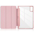 Puzdro pre Xiaomi Redmi Pad SE 11", Smartcase Hybrid, so slotom na stylus, ružové