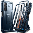 Obrnené puzdro pre Samsung Galaxy A25 5G, Dexnor Full Body (Two Frames), tmavomodré