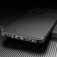 Obal na mobil pre Oppo Reno7 4G, Carbon Gel, čierne