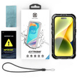 Vodotesné puzdro IP68 pre iPhone 15, SHELLBOX MagSafe, čierne