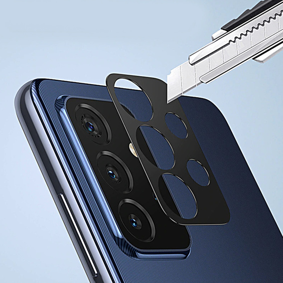 Tvrdené sklo na fotoaparát pre Samsung Galaxy A53 5G, modré