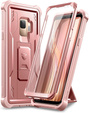 Obrnené puzdro pre Samsung Galaxy S9, Dexnor Full Body, ružové