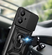 Obal na mobil pre Oppo A40 / Oppo A40m, CamShield Slide, čierne