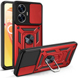 Obal na mobil pre Realme C55, CamShield Slide, červené