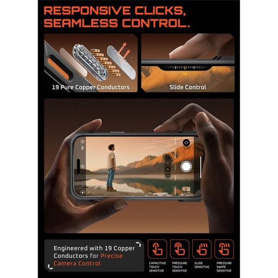 Puzdro Supcase Unicorn Beetle Grip Mag s krúžkom MagSafe pre iPhone 17 Pro