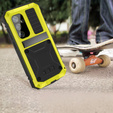 Obrnené puzdro pre Samsung Galaxy S25+ Plus, R-JUST, žlté