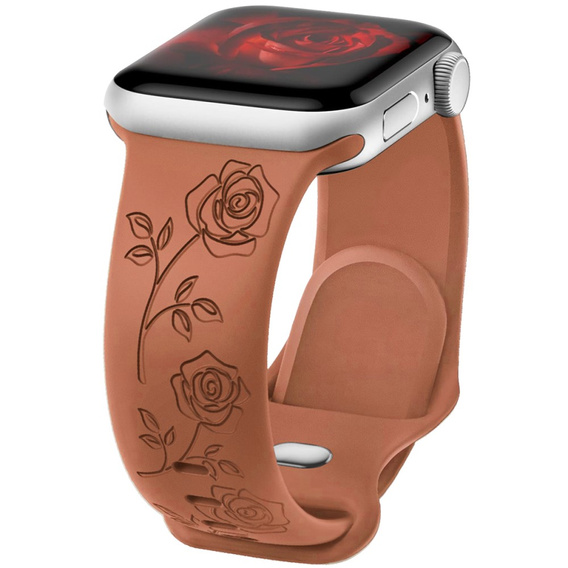 Silikónový remienok pre Apple Watch 1/2/3/4/5/6/7/8/9/SE 38/40/41/mm