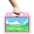 Detské puzdro pre Lenovo M10 X306 2 Gen / M10 Plus TB-X606 10.3 / Samsung Tab A 10.1 T510/515 / K10 X6C6, Cute Patterns, so stojanom, ružové