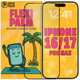 Keramické sklo 9D Flexi Palm pre iPhone 16 Pro Max / 17 Pro Max