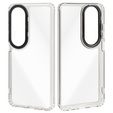 Obal na mobil pre Oppo A60, Fusion Hybrid, priehľadné