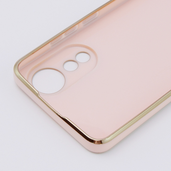 Puzdro pre Oppo A78 4G, Glamour CamShield, ružové rose gold