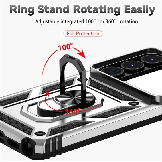 Puzdro s podstavcom a krytom objektívu pre Samsung Galaxy S26 Ultra