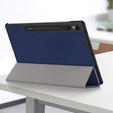 Puzdro pre Samsung Galaxy Tab S9, Smartcase s priestorom pre stylus, tmavomodré