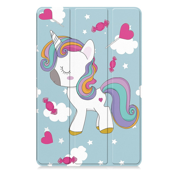 Puzdro pre Lenovo Idea Tab 11" 2025 TB336FU TB336ZU, s funkciou stojana, Smartcase, Unicorn