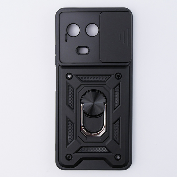 Obal na mobil pre Realme 11 5G, CamShield Slide, čierne