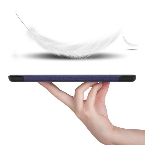 Puzdro pre Samsung Galaxy Tab S9 FE, trojskladové, tmavomodré