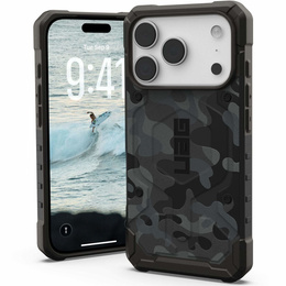 Puzdro Urban Armor Gear pre iPhone 17 Pro Max, Pathfinder MagSafe, Midnight Camo