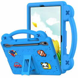 Detské puzdro pre Samsung Galaxy Tab S10 Lite / S10 FE / S9 FE, Cute Patterns, so stojanom, modré