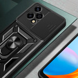 Obal na mobil pre Honor 200 Lite, CamShield Slide, čierne
