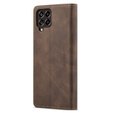 CASEME puzdro pre Samsung Galaxy M33 5G, Leather Wallet Case, hnedé