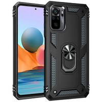 Pancierované obal na mobil pre Xiaomi Redmi Note 10/10S, Nox Case Ring, čierne