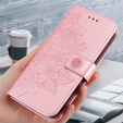 Klapkové puzdro pre Samsung Galaxy A54 5G, Mandala Flower, ružové rose gold
