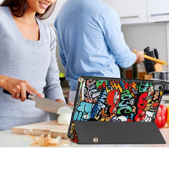 Puzdro pre Huawei MatePad 11.5 2024, Smartcase, graffiti