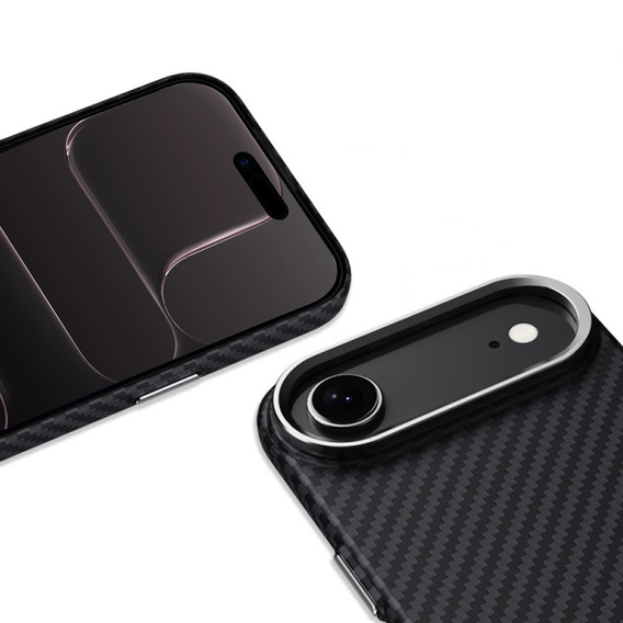 BENKS Kevlar Armor PRO Carbon Fiber 600D A068 puzdro MagSafe pre iPhone Air