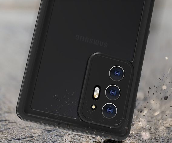 Vodotesné puzdro IP68 pre Samsung Galaxy Note 20 Ultra, Redpepper, čierne