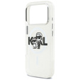 Karl Lagerfeld IML Glitter Karl a Choupette MagSafe puzdro pre iPhone 17 Pro