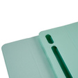 Puzdro + klávesnica Samsung Galaxy Tab S7 T870/T875 / S8, Pen Slot, zelený