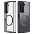Puzdro DuxDucis pre Samsung Galaxy Z Fold6 5G, Aimo Case, pre MagSafe, transparentné / čierne