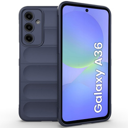 Obal na mobil pre Samsung Galaxy A36, Gaming Shockproof, tmavomodré