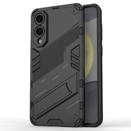 Puzdro pre Samsung Galaxy S25 Edge, Military kickstand, čierne