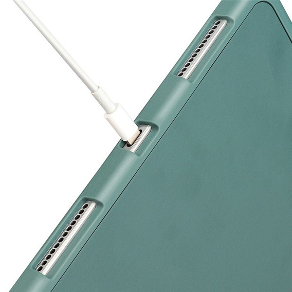 Puzdro pre iPad Pro 11 2021/2022, Smartcase s priestorom pre stylus, zelený