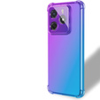 Puzdro pre Xiaomi Redmi Note 14 5G, Gradient Dropproof, Fialová / modrá