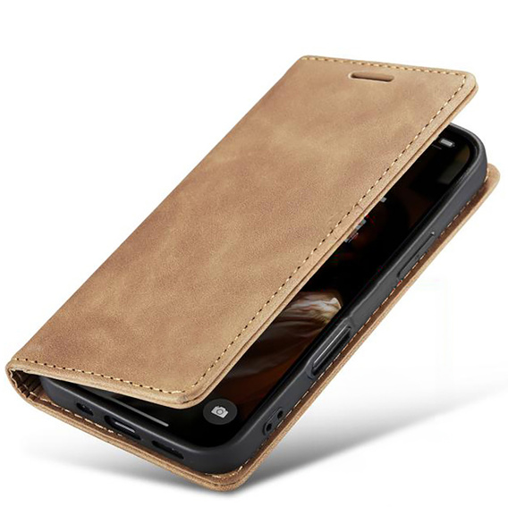 ERBORD Vintage case - flipová peňaženka pre iPhone 17 Pro Max