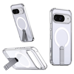 Hybridné puzdro Fusion pre Google Pixel 10 / 10 Pro, pre MagSafe, so stojanom, priehľadné