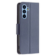Klapkové puzdro pre Samsung Galaxy A54 5G, Wallet Litchi Magnet, tmavomodré