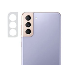 Kovový kryt fotoaparátu pre Samsung Galaxy S21, modré