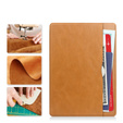 Obal na mobil pre Samsung Galaxy Tab A9+, Business Card and Pen Slot, červené
