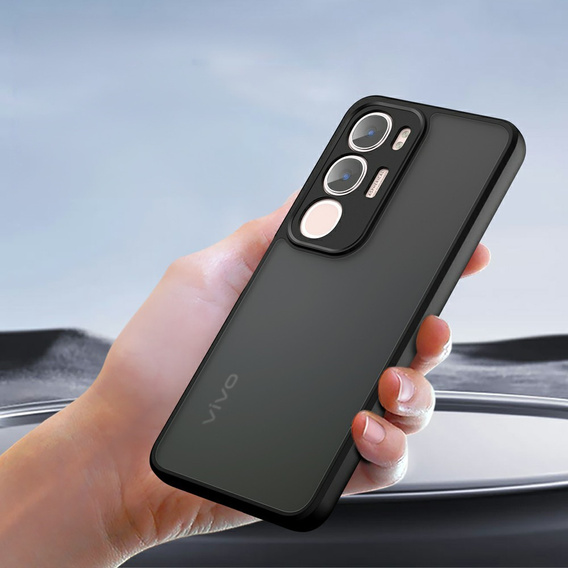 Obal na mobil pre Vivo Y19s, Fusion Hybrid, priehľadné