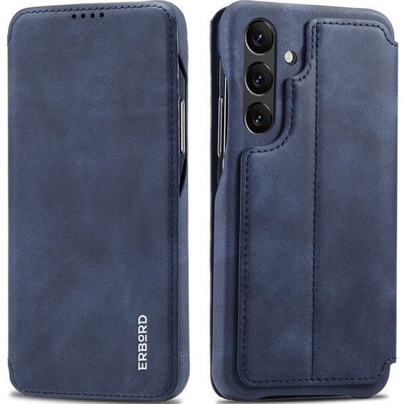 Klapkové puzdro pre Samsung Galaxy A54, ERBORD Retro, modré