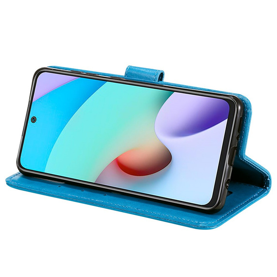 Klapkové puzdro pre Xiaomi Redmi 10, Mandala, modré