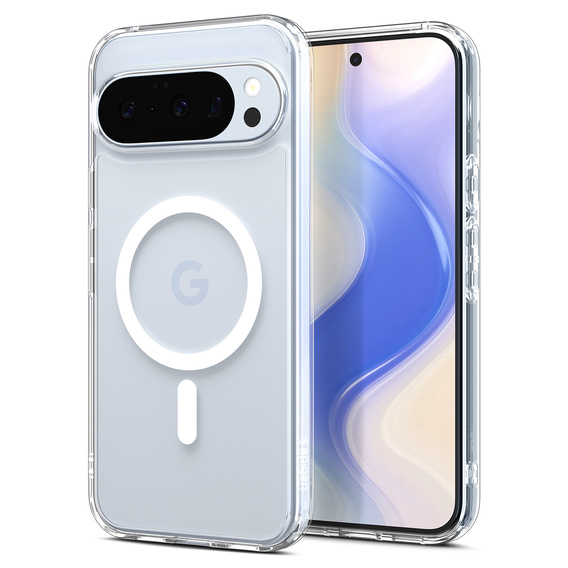 Spigen Ultra Hybrid MagSafe puzdro pre Google Pixel 10 Pro XL, číre/biele