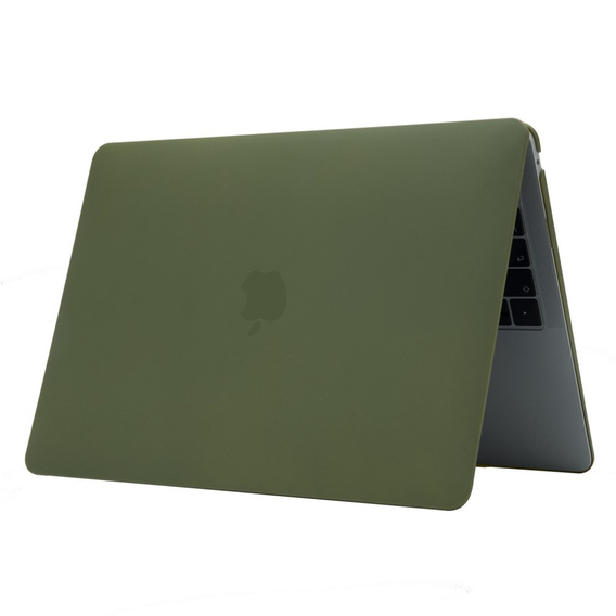 Puzdro pre MacBook Air 13 A2337 M1 A2179 A1932, HardShell, zelený