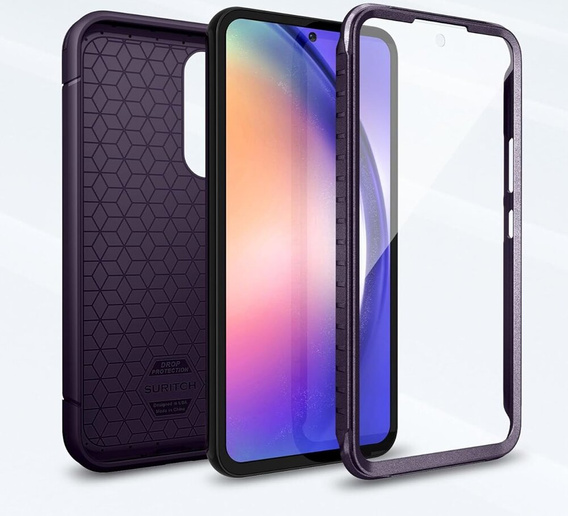 Obal na mobil pre Samsung Galaxy A54 5G, Suritch Basic, fialové