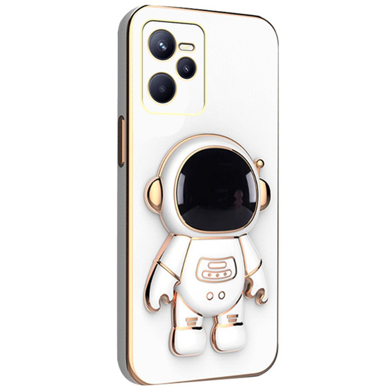 Obal na mobil pre Realme C35, Astronaut, biele