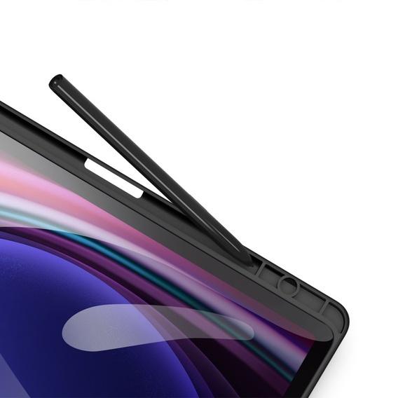 Puzdro pre Samsung Galaxy Tab S10 Lite / S10 FE / S9 FE, Dux Ducis TOBY, čierne