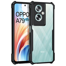 Obal na mobil pre Oppo A79 5G, AntiDrop Hybrid, čierne